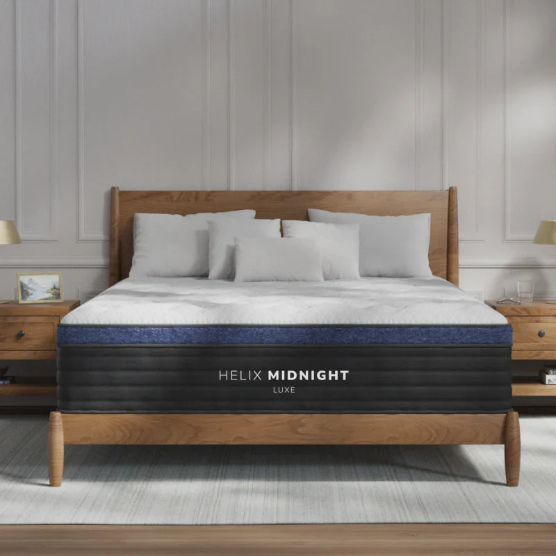 Helix Midnight Luxe hybrid mattress, available at Rimrock Mattress in Billings, Montana.